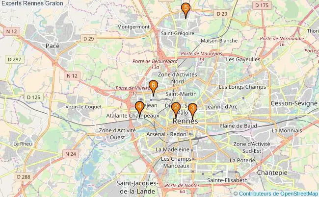 plan Experts Rennes Associations Experts Rennes : 7 associations