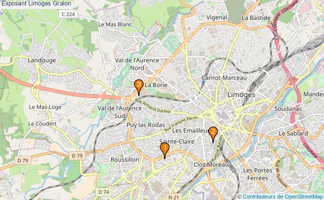 plan Exposant Limoges Associations exposant Limoges : 4 associations