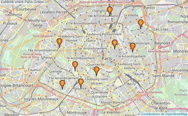 plan Extrême orient Paris Associations extrême orient Paris : 11 associations