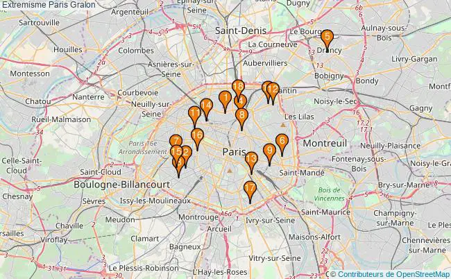 plan Extremisme Paris Associations Extremisme Paris : 24 associations