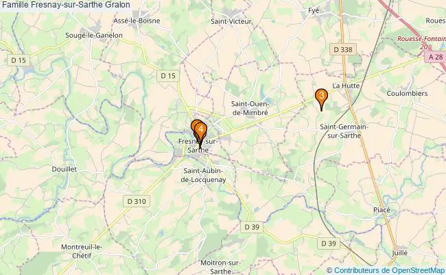 plan Famille Fresnay-sur-Sarthe Associations famille Fresnay-sur-Sarthe : 4 associations