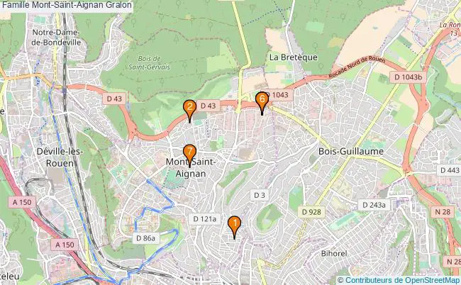 plan Famille Mont-Saint-Aignan Associations famille Mont-Saint-Aignan : 7 associations