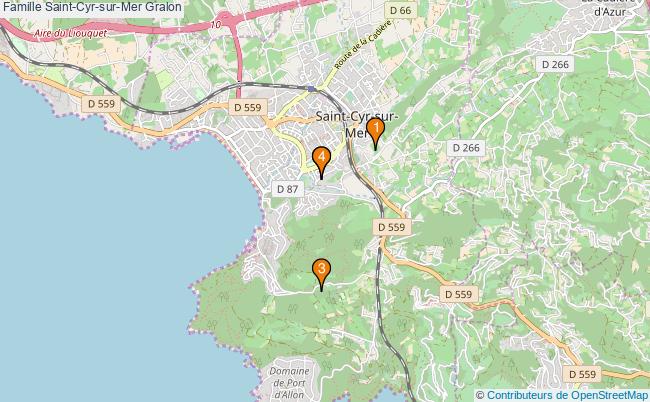 plan Famille Saint-Cyr-sur-Mer Associations famille Saint-Cyr-sur-Mer : 4 associations