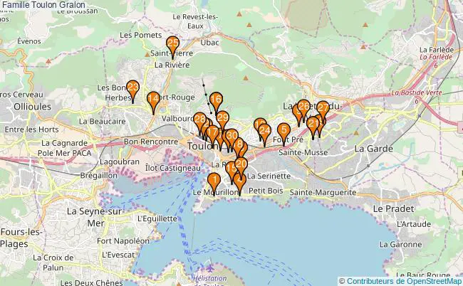 plan Famille Toulon Associations famille Toulon : 58 associations
