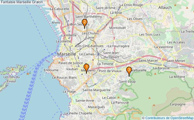 plan Fantaisie Marseille Associations Fantaisie Marseille : 3 associations