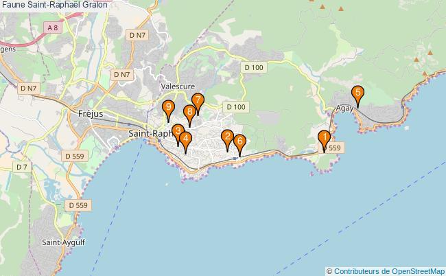 plan Faune Saint-Raphaël Associations faune Saint-Raphaël : 11 associations