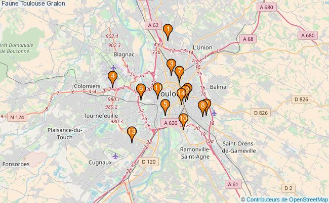 plan Faune Toulouse Associations faune Toulouse : 18 associations