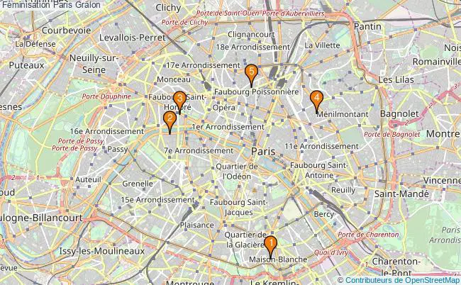 plan Féminisation Paris Associations féminisation Paris : 6 associations