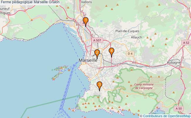plan Ferme pédagogique Marseille Associations ferme pédagogique Marseille : 6 associations