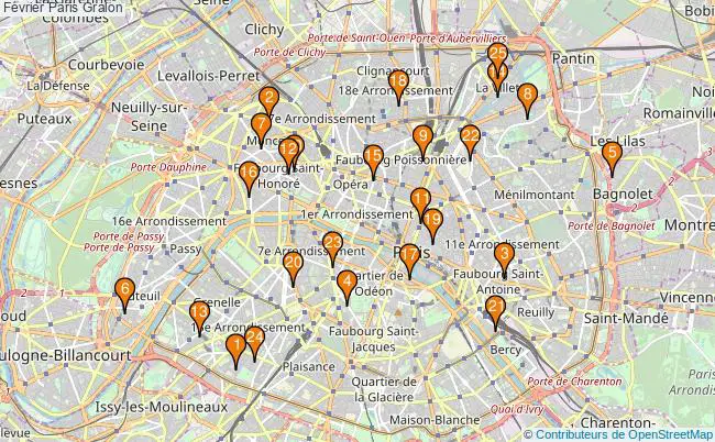plan Février Paris Associations Février Paris : 31 associations