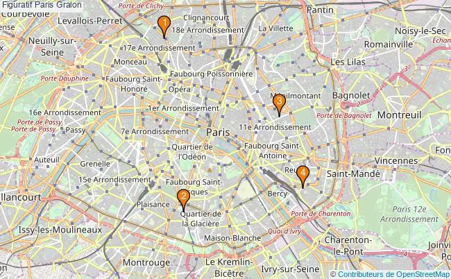 plan Figuratif Paris Associations figuratif Paris : 4 associations