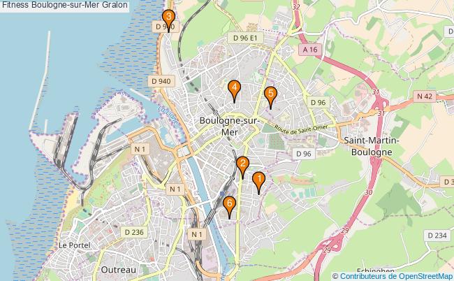 plan Fitness Boulogne-sur-Mer Associations fitness Boulogne-sur-Mer : 5 associations