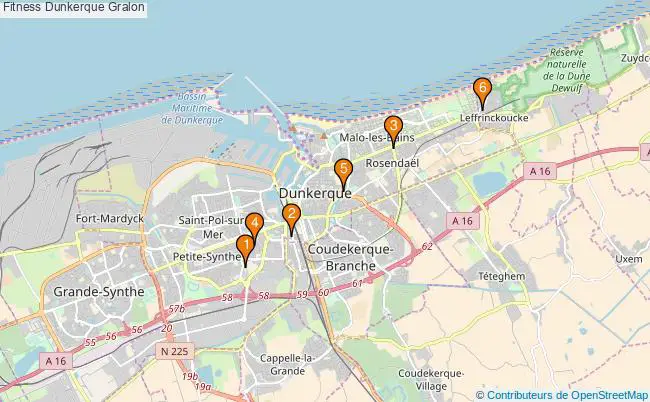 plan Fitness Dunkerque Associations fitness Dunkerque : 5 associations