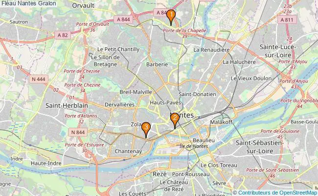 plan Fléau Nantes Associations Fléau Nantes : 3 associations