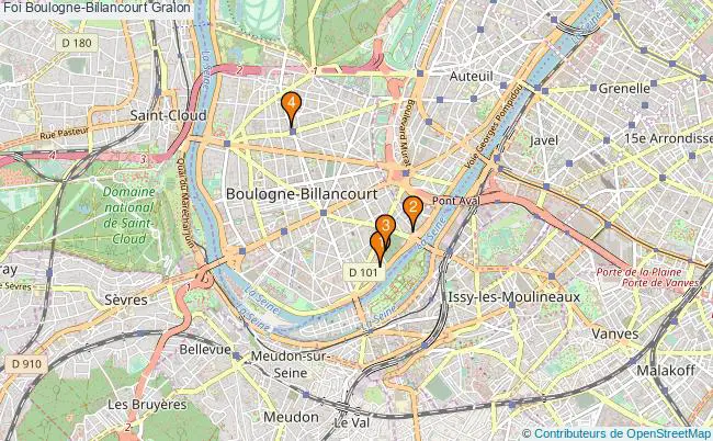 plan Foi Boulogne-Billancourt Associations foi Boulogne-Billancourt : 5 associations