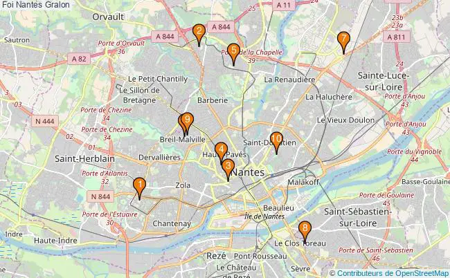 plan Foi Nantes Associations foi Nantes : 12 associations