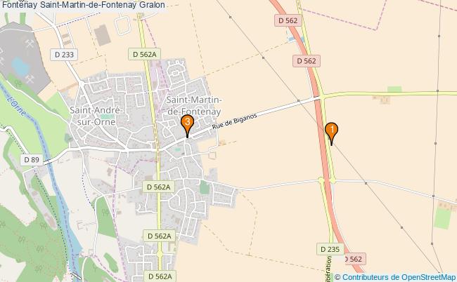 plan Fontenay Saint-Martin-de-Fontenay Associations Fontenay Saint-Martin-de-Fontenay : 3 associations