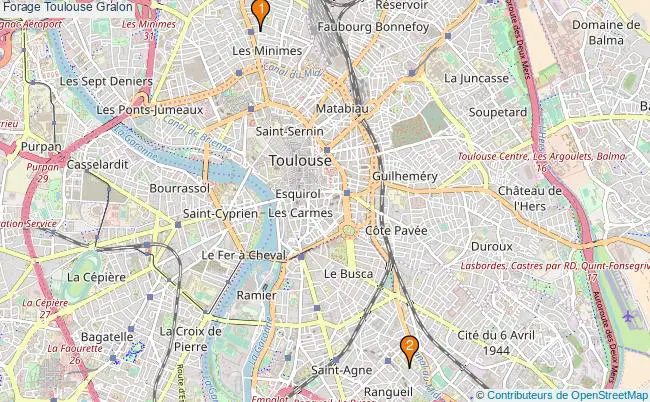 plan Forage Toulouse Associations forage Toulouse : 4 associations