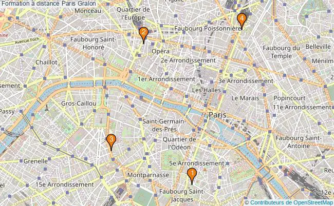 plan Formation à distance Paris Associations formation à distance Paris : 7 associations