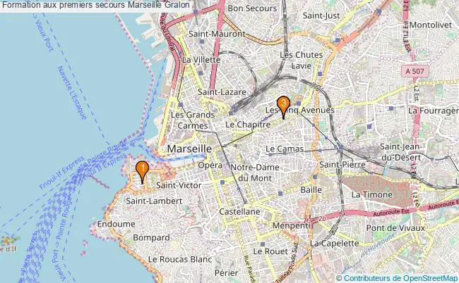 plan Formation aux premiers secours Marseille Associations formation aux premiers secours Marseille : 3 associations