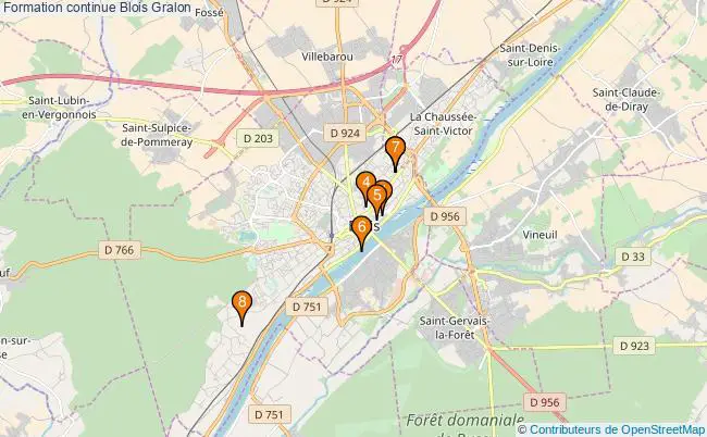 plan Formation continue Blois Associations formation continue Blois : 11 associations