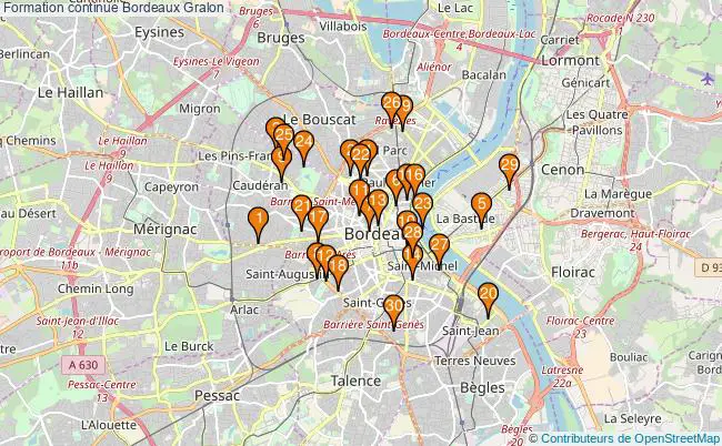 plan Formation continue Bordeaux Associations formation continue Bordeaux : 43 associations