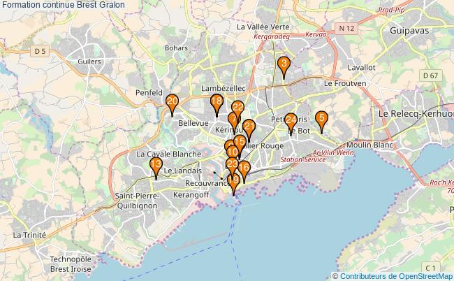 plan Formation continue Brest Associations formation continue Brest : 23 associations