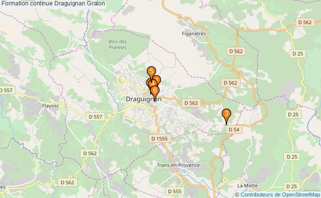 plan Formation continue Draguignan Associations formation continue Draguignan : 6 associations