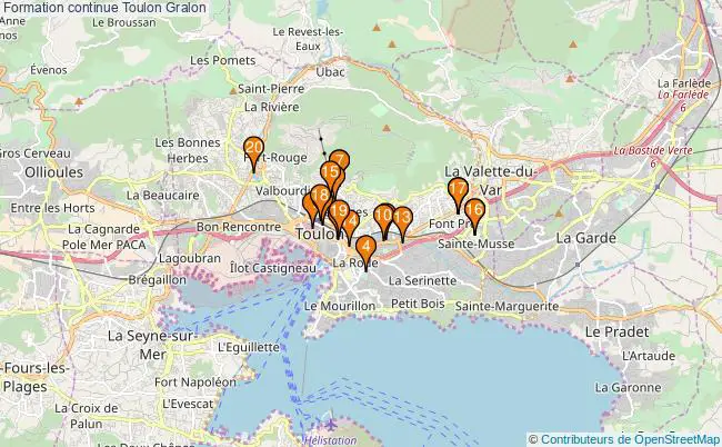 plan Formation continue Toulon Associations formation continue Toulon : 24 associations