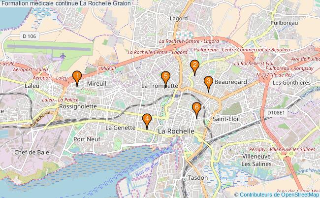 plan Formation médicale continue La Rochelle Associations formation médicale continue La Rochelle : 6 associations