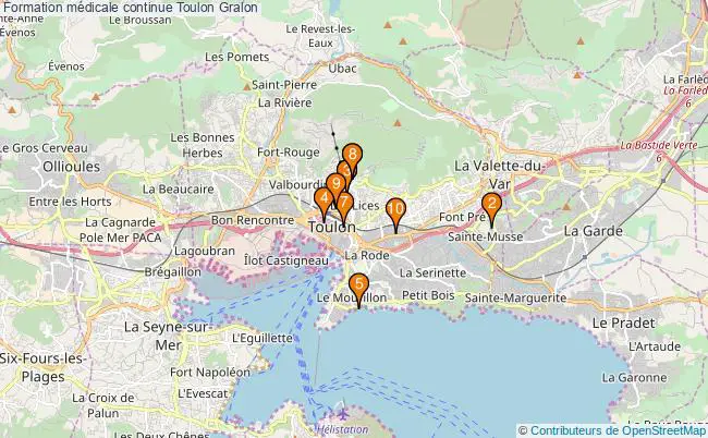 plan Formation médicale continue Toulon Associations formation médicale continue Toulon : 10 associations