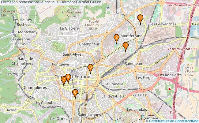 plan Formation professionnelle continue Clermont-Ferrand Associations formation professionnelle continue Clermont-Ferrand : 7 associations