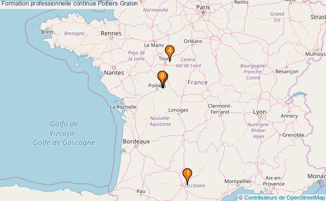 plan Formation professionnelle continue Poitiers Associations formation professionnelle continue Poitiers : 4 associations