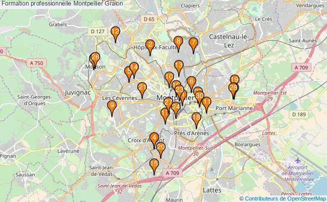 plan Formation professionnelle Montpellier Associations formation professionnelle Montpellier : 54 associations