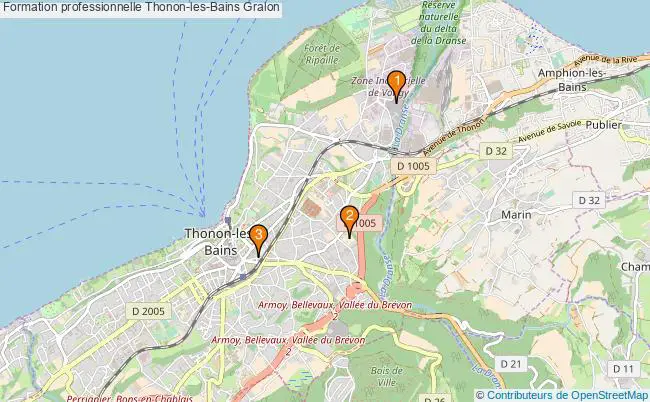 plan Formation professionnelle Thonon-les-Bains Associations formation professionnelle Thonon-les-Bains : 4 associations