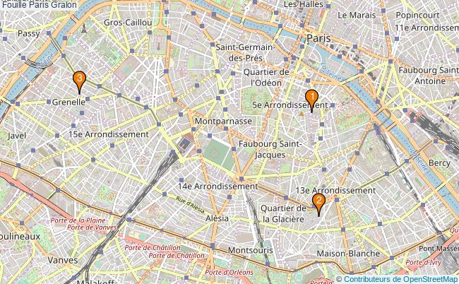 plan Fouille Paris Associations fouille Paris : 3 associations