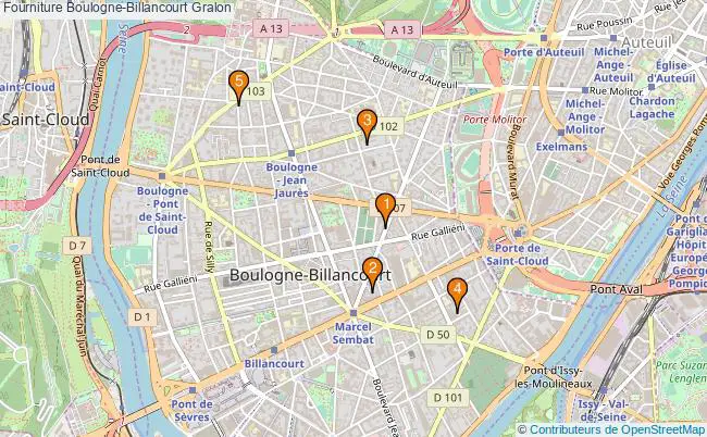 plan Fourniture Boulogne-Billancourt Associations Fourniture Boulogne-Billancourt : 4 associations