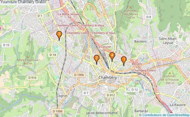 plan Fourniture Chambéry Associations Fourniture Chambéry : 3 associations