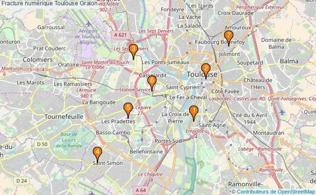 plan Fracture numérique Toulouse Associations fracture numérique Toulouse : 7 associations