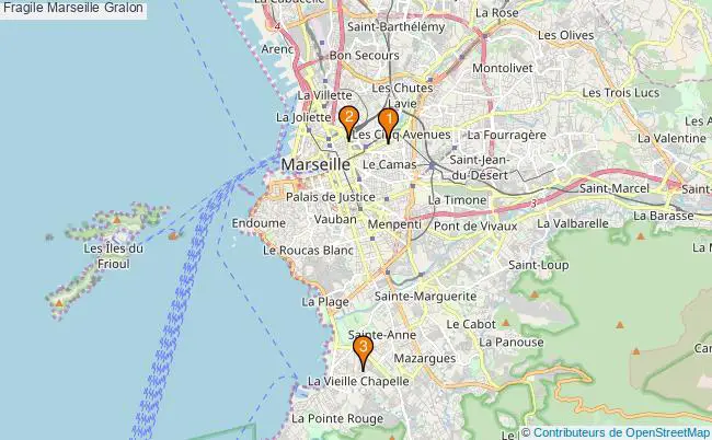 plan Fragile Marseille Associations Fragile Marseille : 3 associations