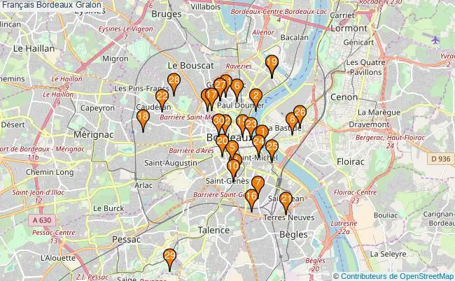 plan Français Bordeaux Associations français Bordeaux : 170 associations