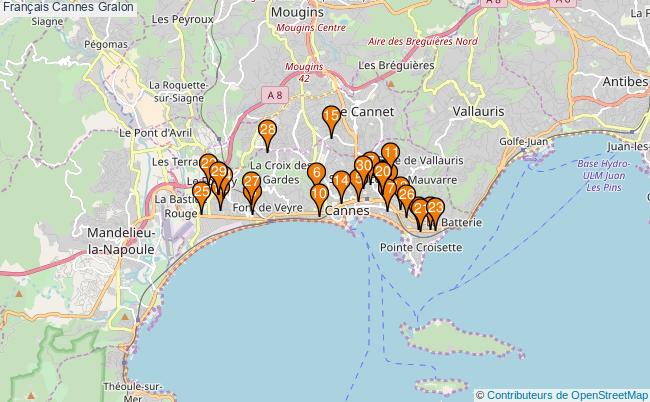 plan Français Cannes Associations français Cannes : 33 associations