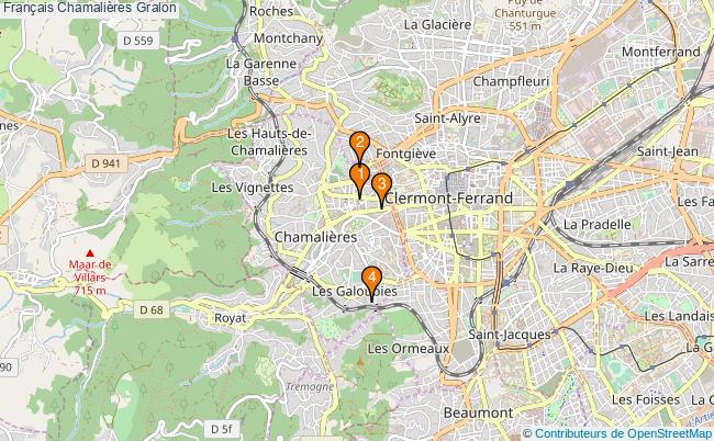 plan Français Chamalières Associations français Chamalières : 4 associations