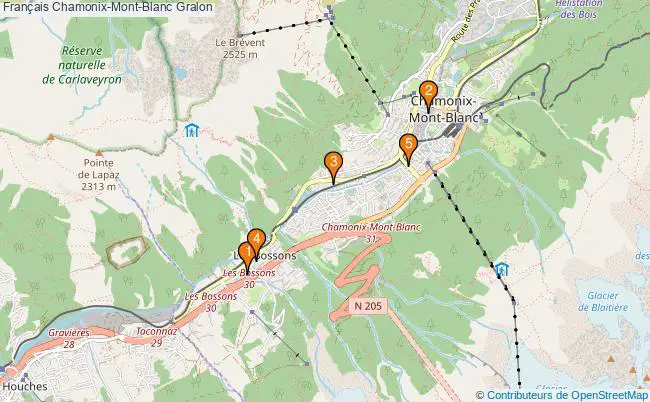 plan Français Chamonix-Mont-Blanc Associations français Chamonix-Mont-Blanc : 7 associations