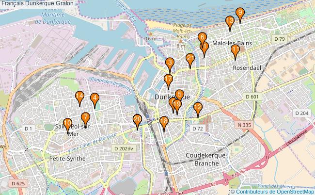 plan Français Dunkerque Associations français Dunkerque : 26 associations