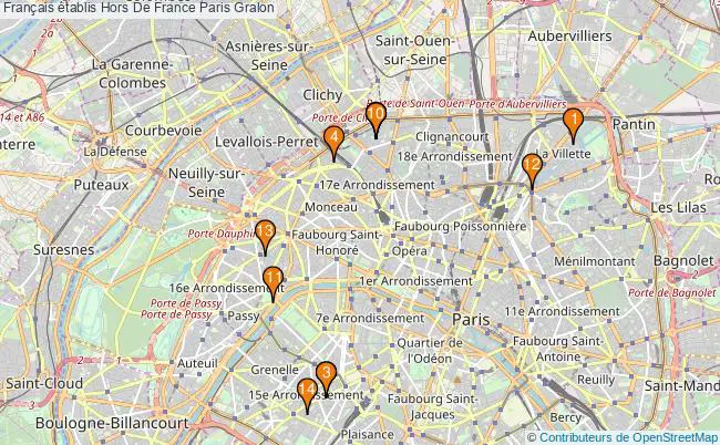 plan Français établis Hors De France Paris Associations Français établis Hors De France Paris : 28 associations