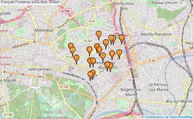 plan Français Fontenay-sous-Bois Associations français Fontenay-sous-Bois : 29 associations
