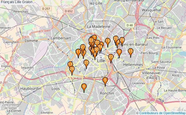 plan Français Lille Associations français Lille : 151 associations