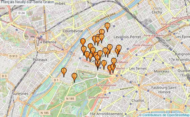 plan Français Neuilly-sur-Seine Associations français Neuilly-sur-Seine : 34 associations