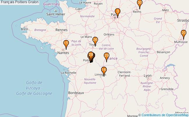 plan Français Poitiers Associations français Poitiers : 41 associations